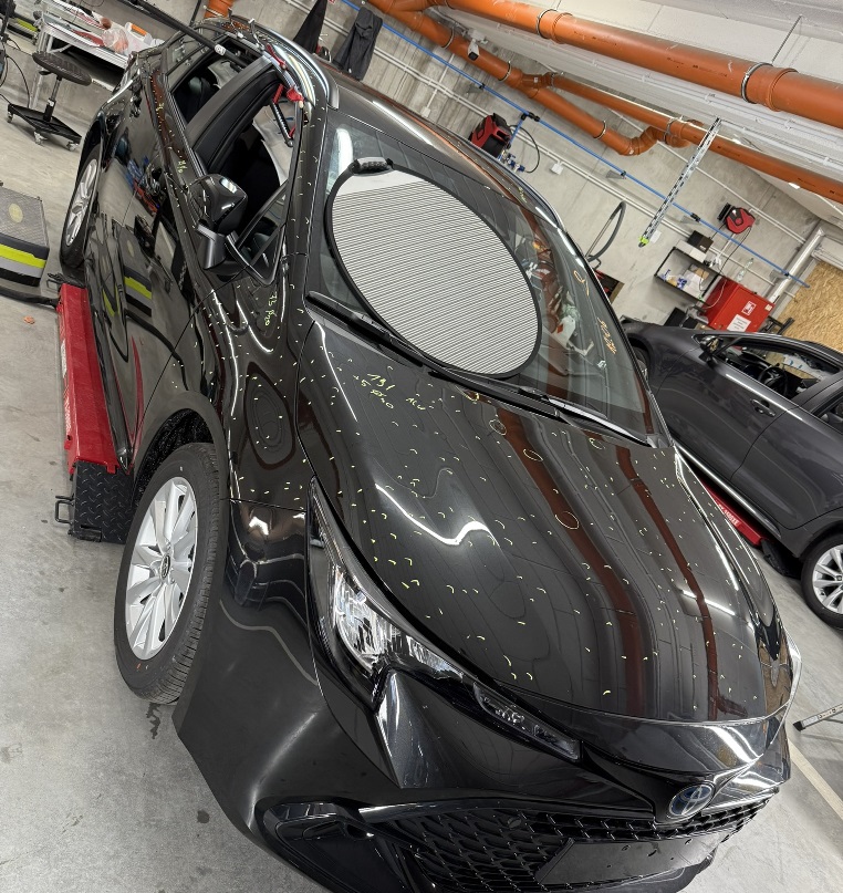 Kalkulacja samochodu po gradobiciu